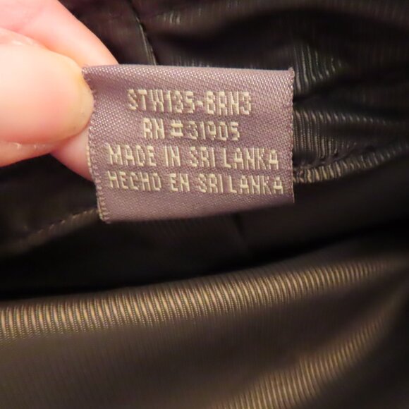 Patchwork Newsboy Drivers Retro Cap in Brown and Black Large Classic 100% Wool - Picture 10 of 11